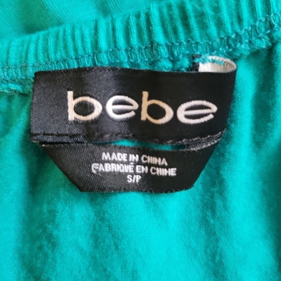 Bebe Halter Neck Maxi Dress Size Small - Picture 5 of 5